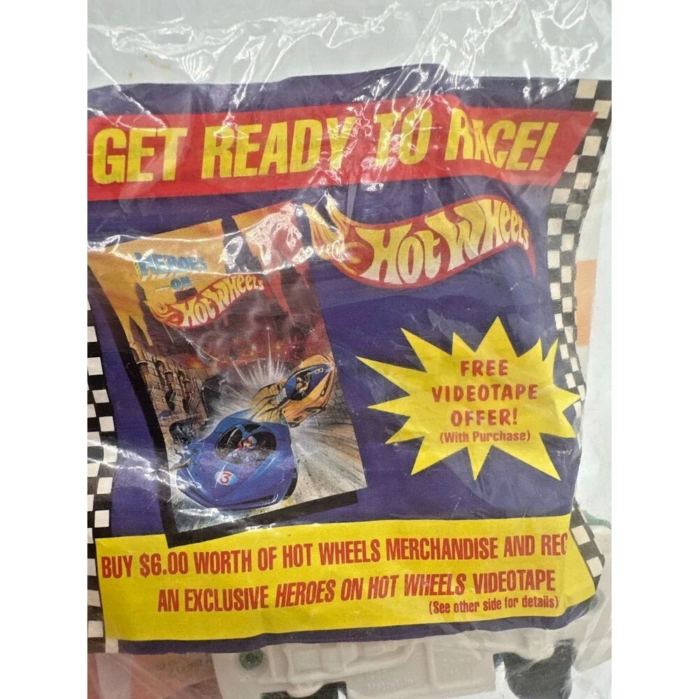 1993‎ McDonald's Hot Wheels Quaker State Racer #62 – Sealed Vintage